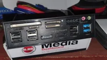 Card-Reader Hub-Esata Media Dashboard Audio Multi-Function Front-Panel Sata-Port PC USB
