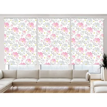 

Blind Iroa Digital Threefold Decorative 3D-T005! ROLLER BLINDS TRANSLUCENT! (3 PCs/100X170)