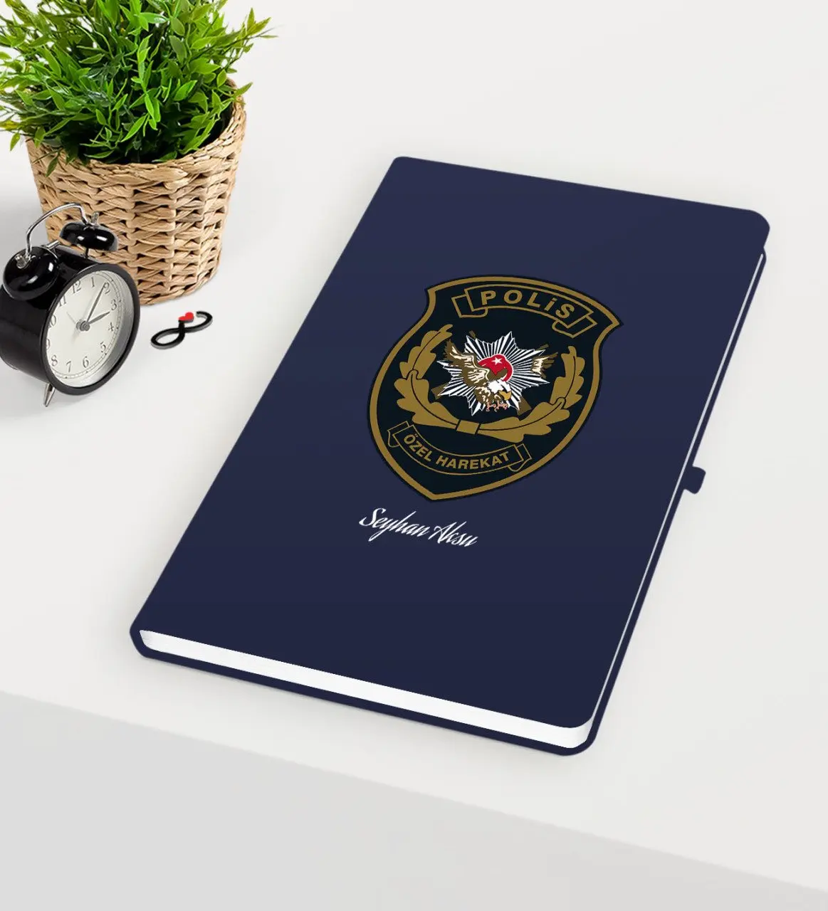 Персональная полицейская специальная Книга в стиле харекат темно-синяя книга |