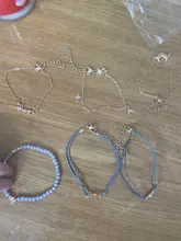 Pulsera bohemia de 30 estilos para mujer, mapa de estrellas de concha de loto, piña, corazón, piedras naturales, tipo cadena, joyería