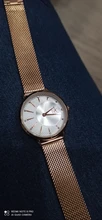 Shengke-relojes creativos de cuarzo para Mujer, pulsera de lujo de oro rosa, de malla, nuevos