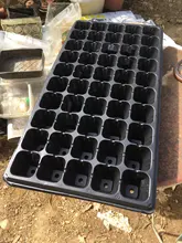 10 Uds las células semillero bandeja Extra fuerza la germinación de la semilla macetas para flores y plantas vivero protector de cultivo de propagación para jardinería