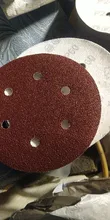 150mm Sandpaper Abrasive-Disc-Hook Grit Wood Aluminium-Oxide 240-Tools-Accessories 180