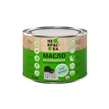 

Oil for wood интерьерное некраска 0,4 L mint