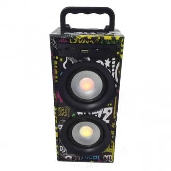 

SPEAKER PROTONE 25CM BLUETOOTH/FM RADIUS/INPUT MICRO SD/COLORS PRINTS