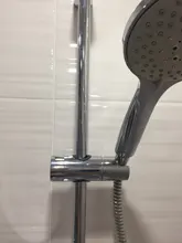 Soporte de cabezal de ducha ajustable de 18-25mm, abrazadera de 22mm, Riel de ducha, accesorios de baño, rotación de 360 °