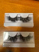 Zumbme-pestañas de visón voluminosas y esponjosas, pestañas largas de 25mm, reutilizables y despeinadas, pestañas libres de crueldad