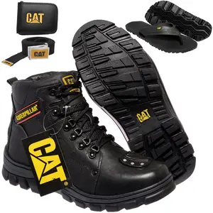 Bota Coturno Masculino Robust Caterpillar Couro Nobuck (650