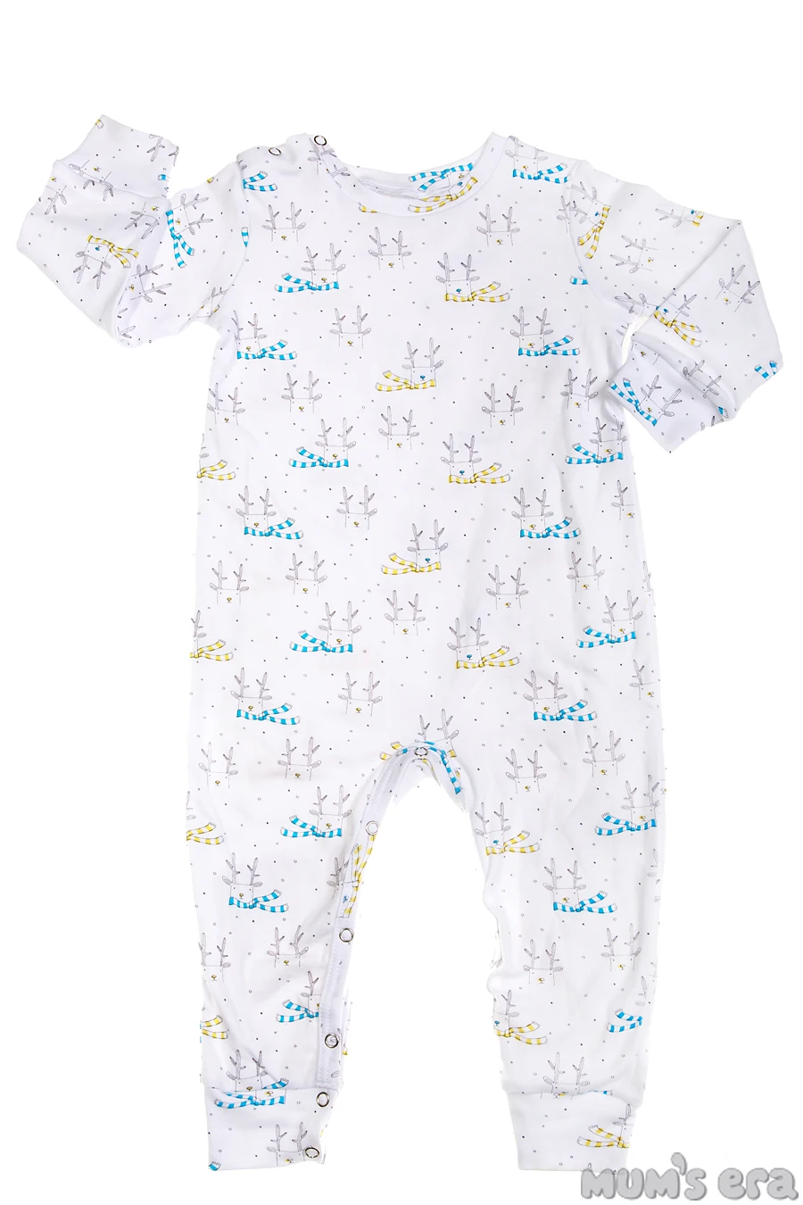 Комбинезон детский MUM'S ERA Комбинезон-пижама Детский комбинезон для новорожденных Одежда для детей Комбинезон поддева - Цвет: oleni