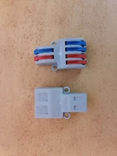 Wire-Connector Terminal-Block Electrical-Cable Universal SPL-62 Push PCT-222 Mini Fast