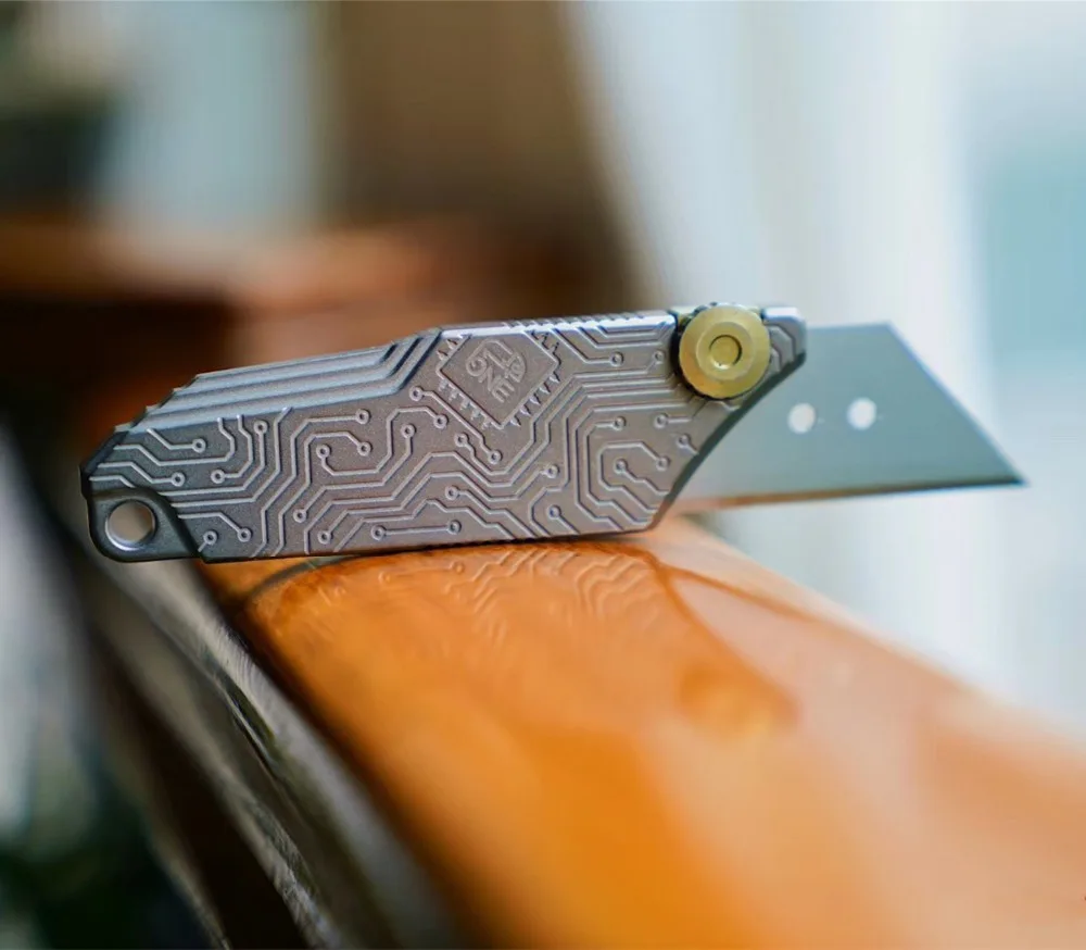 Один титановый EDC прямой нож с крутыми ножнами Everydaycarry Резак Открытый Кемпинг умный ножик декоративный