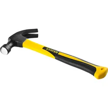 Молоток-гвоздодер кованый STAYER 450 г Fiberglass 2026-450_z01