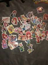 50 Uds la quintaesencia de quintillizos Pegatinas de teléfono para motocicleta patinetas portátil equipaje lápiz Pegatinas de Anime