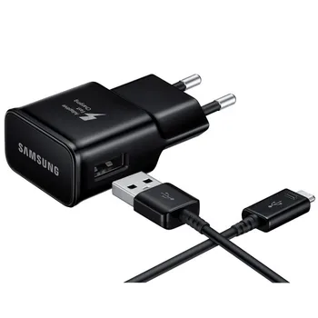

Samsung ep-ta20ebecgww black original charger with quick charge Type-c