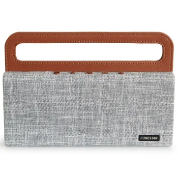 

Fonestar handy-g gray fabric bluetooth portable speaker 12w tws battery handsfree