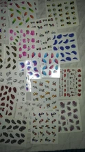 Flower Sticker Foil-Set Watercolor Manicure-Decor Floral Wholesale Newest-Designs 