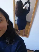 Sweater Dresses Turtleneck Bottoming Long-Sleeve Slim Bodycon Autumn Winter Women Lady