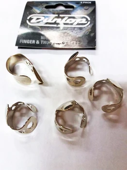 

33 p. 018 nickel silver mediators per finger 5 pcs, nazilber, Thickness. 018, Dunlop