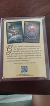 Cartas de Tarot oráculo, cartas de Tarot Oracle Glided Reverie lenorand, edición expandida, juegos de mesa, cartas de Palying para fiesta, 47 Uds.