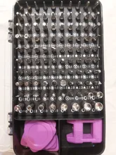 KINDLOV-Juego de destornilladores 115 en 1, Kit de herramientas de reparación de precisión, Juego de puntas de destornillador hexagonales magnéticas Torx para reparación de teléfono y PC