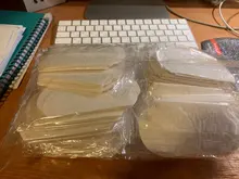 Almohadillas desodorantes de algodón para verano axila bajo el brazo almohadillas para el sudor, vestido desechable, protección contra el sudor, Abs, talla grande, 100x (50 pares)