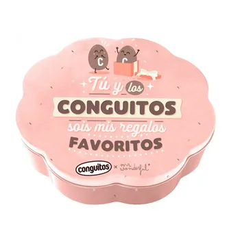 

Conguitos Lata Mr. Wonderful Rosa · 175g