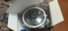 CO LIGHT 7 pulgadas faros LED de circulación diurna Hi/Lo haz 50W 30W Halo anillo de ámbar Ojo de ángel para Niva de Lada Offroad 4x4 UAZ 12V 24V