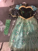 Anna Dress Halloween-Clothes Princess Costume Snow-Queen Birthday Fancy Girl Cosplay