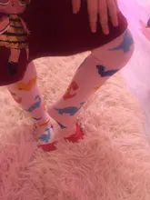 Calcetines de algodón con estampado de dibujos animados para niños, calcetín Infantil largo lindo, hasta la rodilla, con oso, de 3 a 12 años, 1 Uds.