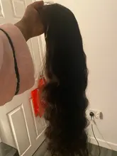 Peluca de cabello humano HD transparente con encaje Frontal prearrancado, cuerpo brasileño, Onda de encaje Frontal, pelo de bebé, cabello de princesa Remy