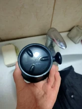 Limpieza de barbería y taza de sopa para hombre, tazón de afeitar de plástico con mango, tazón de jabón profesional para salón de casa