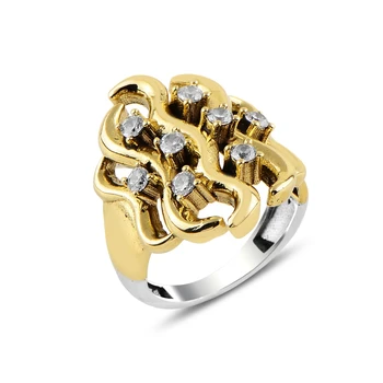 

Silver 925 Sterling Authentic Zircon Stone Ring