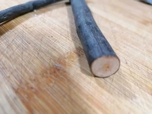 Pet loro materias primas Tenedor de madera de rama de árbol estante ardilla pájaro hámster rama perchas masticar morder juguetes con Material de madera