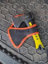 Holster Axe Case Head-Cover Hatchet-Head Camping-Blade Sheath INCLUDING for 6mm Belts