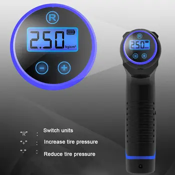 

12V 150PSI 120W Digital LED Smart Car Air Compressor Wireless Handheld Pump for Motorcycles Car Tile Bicycles