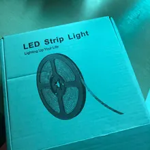 5M-30M tira de LED de 5050 de 2835 IP20 RGB banda LED Luz de cinta a rayas DC 12V diodo RGB cinta IR adaptador de controlador