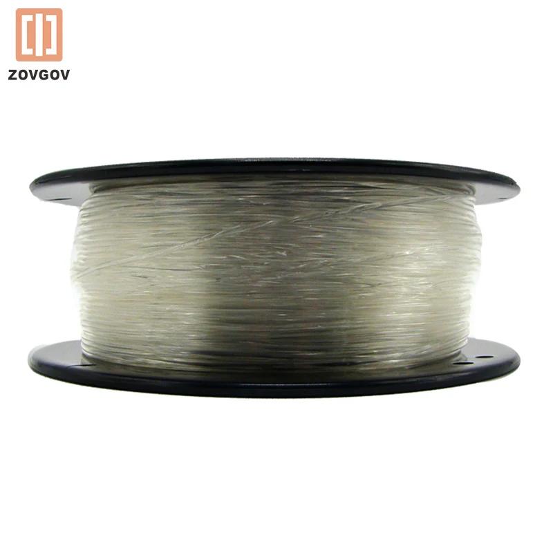 TPU Filament ZOVGOV 3D Printing 1.75mm 800G Multicolor Semi Transparent for 3D Printer filamento 