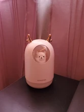 Led-Lamp Air-Humidifier Nano-Spray Ultrasonic Romantic-Colors Cool-Mist-Aroma 300ml Adorable