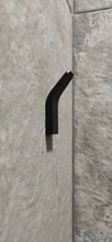 Robe Hook Bathroom Kitchen Black Hardware Rustproof for Coat Hanger