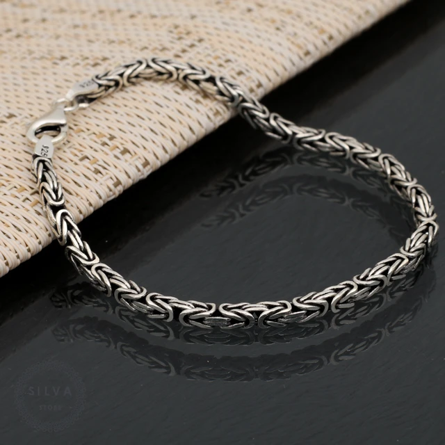 Buy Pure 925 Original Sterling Silver Bracelets Online India – OLLUU  Sterling Silver Jewellery