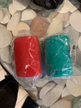 Vendaje elástico autoadhesivo para mascota perro gato vendaje pierna cubierta Protector Correa vendaje médico no tejido vendaje cohesivo
