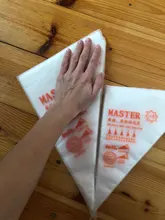 100 Uds paquete pastelería Bolsa S/M/L tamaño desechables tuberías de torta de glaseado Fondant crema decoración de repostería punta herramienta de decoración de pasteles