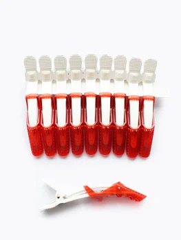 

Hair clip alligator clip (10 pcs/pack) red