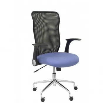 

4031BALI261 chair Minaya back mesh black seat bali light blue PIQUERAS and CRESPO