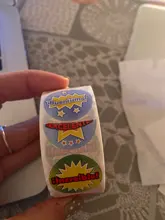 Pegatinas en español para niños, pegatinas de recompensa para profesores, pegatinas para clase de vuelta a la escuela, suministros para aula, 1 pulgada, 500 Uds.