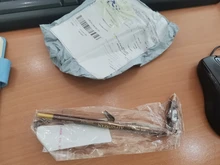 El más nuevo 1PC Barbero borde cabello de rastro pelo barba forma de accesorios con sacapuntas de línea de cabello pluma de corte de pelo de maquillaje