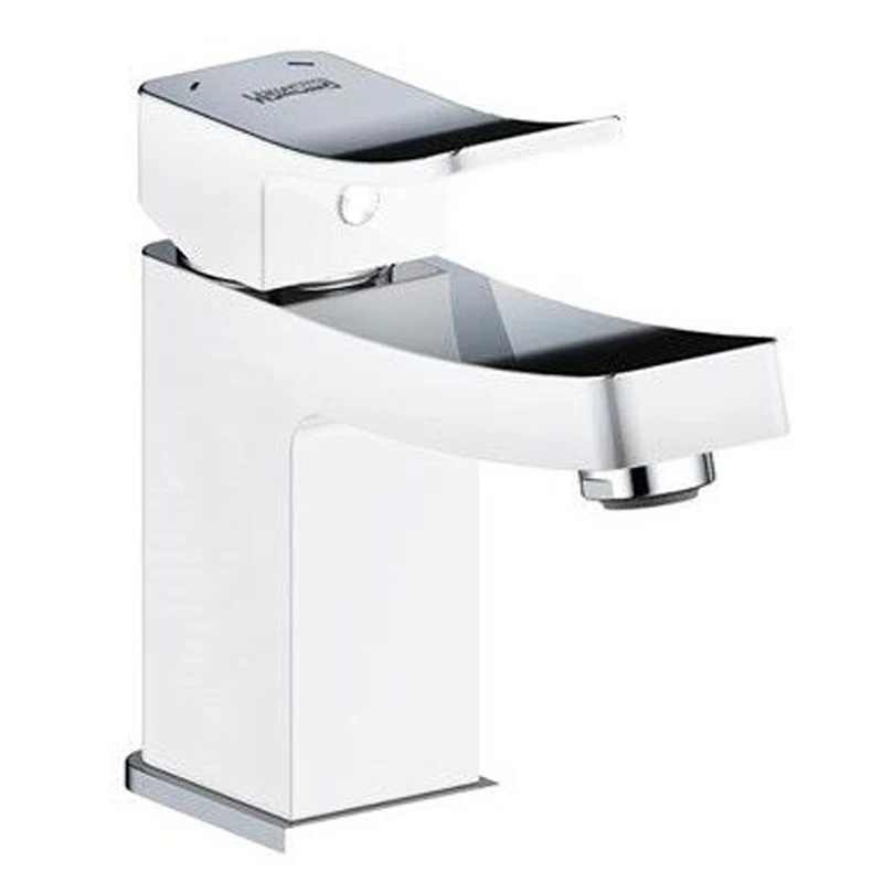 Смеситель для умывальника WasserKRAFT Aller 1063 WHITE(одновентильный, сделан из латуни, покрыт хромом