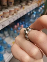 Anillo de serpiente Chapado en plata y Rattlesnake para hombre y mujer, Joyería Moderna de estilo Hip Hop, Punk, para fiesta y motocicleta