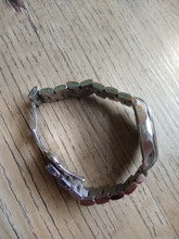 Correa de reloj de acero inoxidable, extremo curvado, hebilla de mariposa, 12, 14, 15, 16, 17, 18, 19, 20, 21, 22, 23 y 24mm