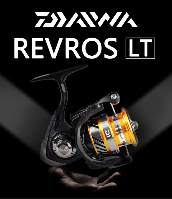 DAIWA REVROS LT Spinning Fishing reels 1000-6000 Gear Ratio5.1:1/5.2:1/5.3:1  4+1BB Max Drag 5~12kg fishing wheels coils original